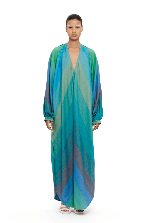 The Touareg Dress : Stripe 34